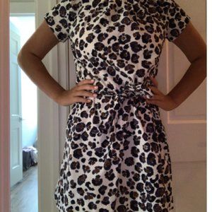 Leopard print dress.